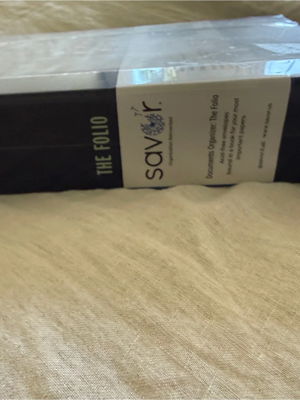 NWT Savor Document Organizer Folio in Slate Gray